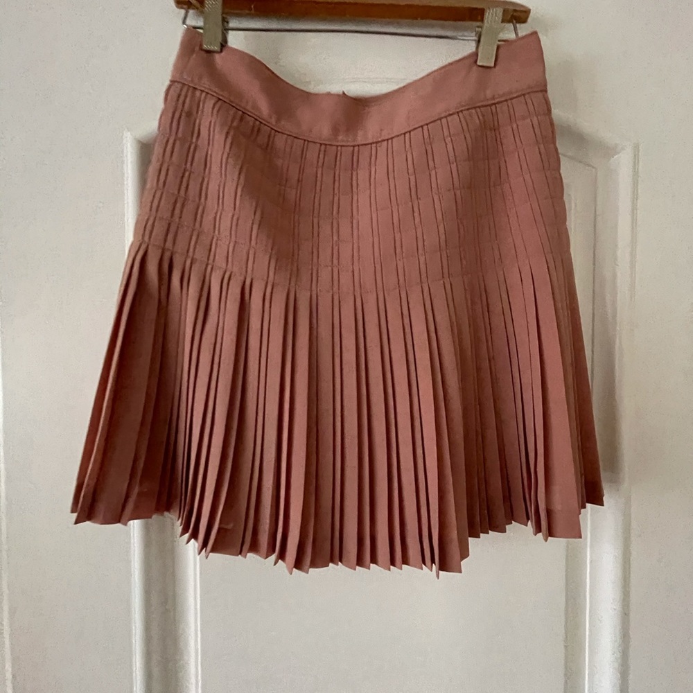 Pleated j. Crew skirt!